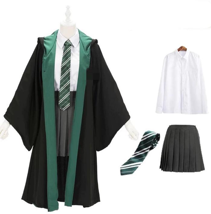 Jual Magic Robe Cape Cosplay Potter Costume Hermione Suit Tie