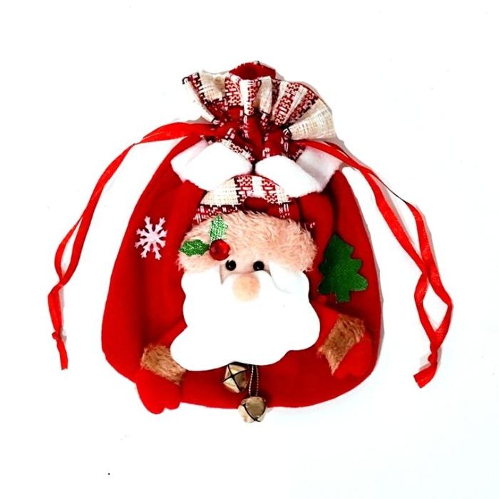 Gambar Kantong Christmas Hadiah Santa Clause Kado Natal Murah Tas Serut Goodie Bag Hampers Natal - HH-S31 Santa dari MadisonShop undefined Tokopedia