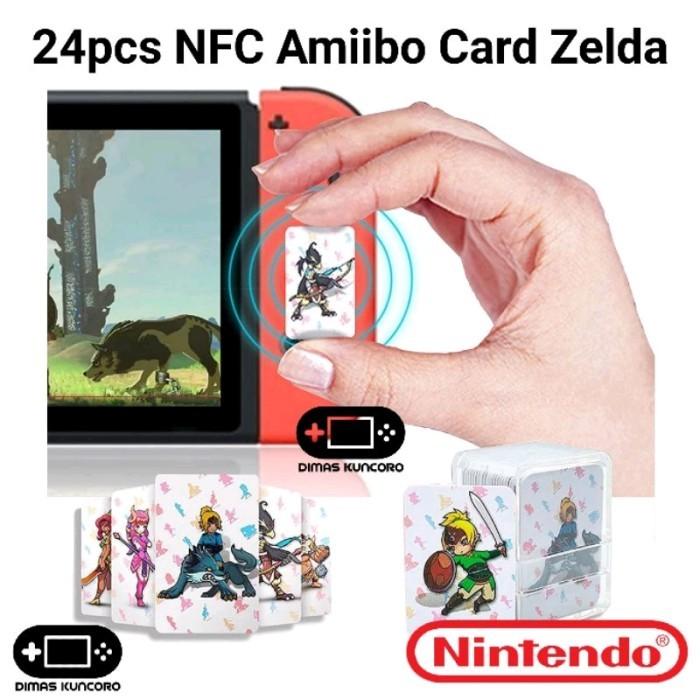 Gambar 24pcs NFC Amiibo Card Zelda Clone Mini Legend Of Zelda Breath Of The - Mini Zelda dari keyzez undefined Tokopedia