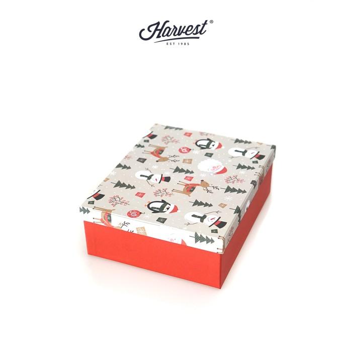 Gambar Kotak Kado / Box Natal Harvest Xmas Vibes (M) - Penguin dari Untung Jaya Official undefined Tokopedia