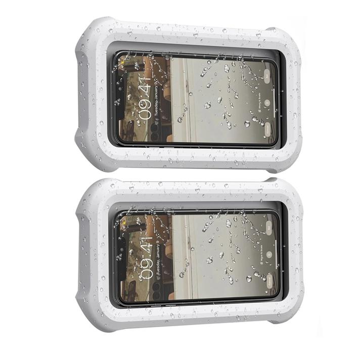 Jual 2PCS Waterproof Shower Phone Holder Case With 360° Rotation