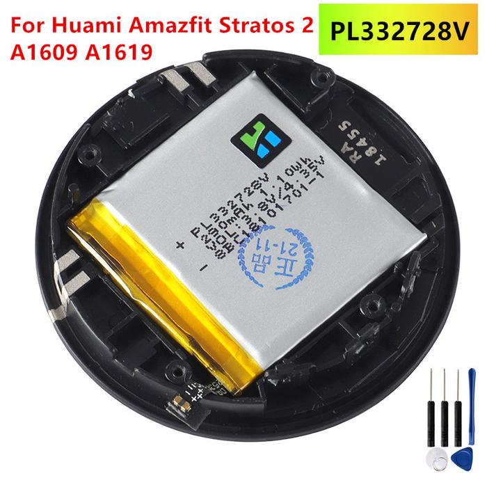 T Rex Bateria Amazfit Stratos Jual PL332728V Battery For Huami