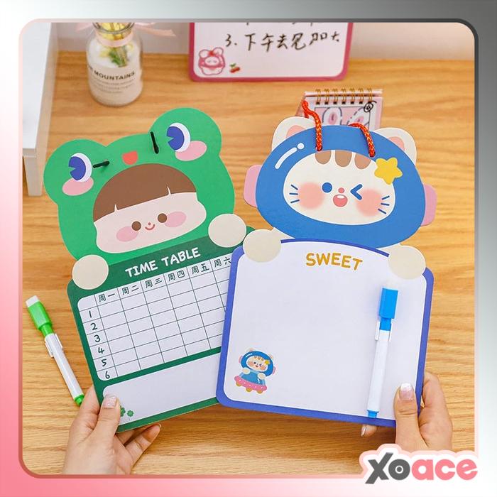 Gambar Produk Planner Papan Tulis Jadwal Sekolah Erasable Weekly Schedule Time Table Agenda To Do List DCA1973 Barang Berkwalitas dari KedaiNaina99 undefined Tokopedia