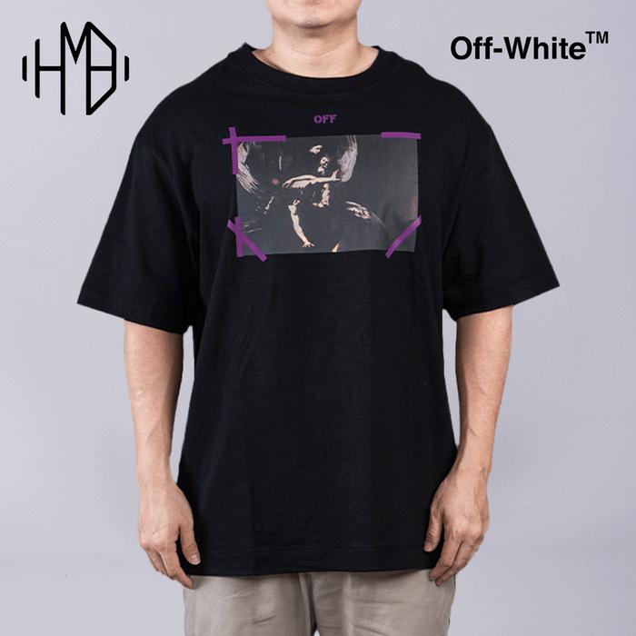 Jual Off White Arrow Caravaggio Mercy Tee 100% Authentic - Black  