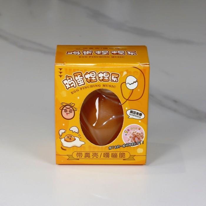 Gambar CRACKING EGG TABA SQUISHY mainan anak sensorik seru cfc - Cracking egg dari CforClover Slime undefined Tokopedia