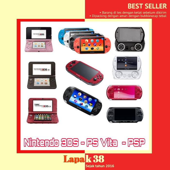 Jual Nintendo 3DS PSP PS VITA Bergaransi, bisa request games