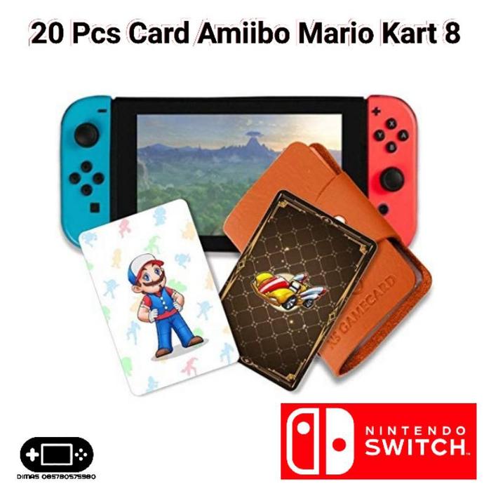 Gambar Amiibo Mario Kart 8 Nintendo Switch NFC Set Card Clone 20 Pcs dari ROGBOD STORE undefined Tokopedia
