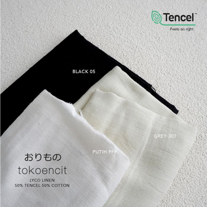 Gambar Promo Tencel Linen Look per 0.5 mtr Korean Look Bahan Tekstur Linen Baju Anak Kemeja Dewasa Blouse Gamis Abaya Diskon Murah - Grey 307 dari Shiro shiro ID undefined Tokopedia