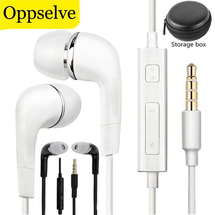 Jual Wired Headphones Stereo In-ear Earphone with Microphone