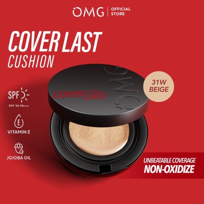 Gambar OMG Coverlast Cushion 15gr | Oh My Glam Cushion High Coverage Dewy Finish - Cushion 31W Beige dari Beauty Shop Me_NEW undefined Tokopedia