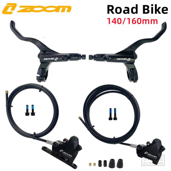 Jual ZOOM HB-900 Road Gravel Hydraulic Disc Brake Set 140/160mm