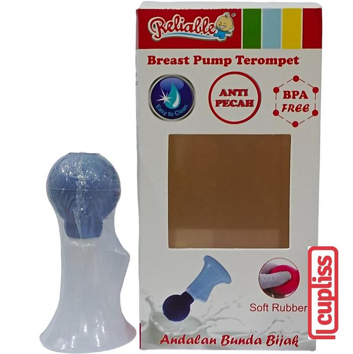 Gambar Reliable Breast Pump Manual Terompet Pompa ASI Manual 8809 - Blue dari Cupliss undefined 2 Tokopedia