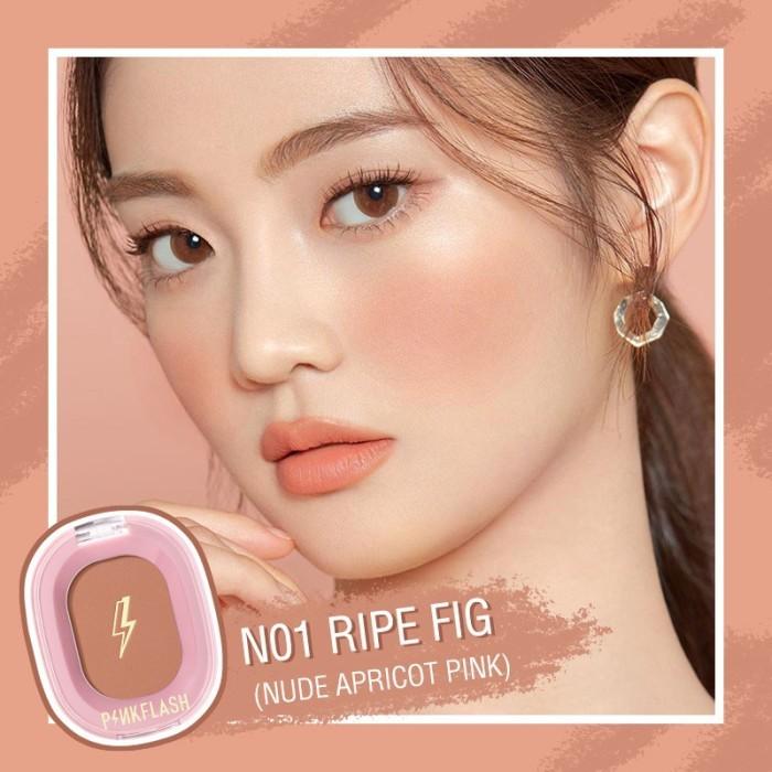 Gambar PINKFLASH Blush On Soft Powder Naturally Pigmented 11 Colors - N01 dari EXQUISITE TREND undefined Tokopedia
