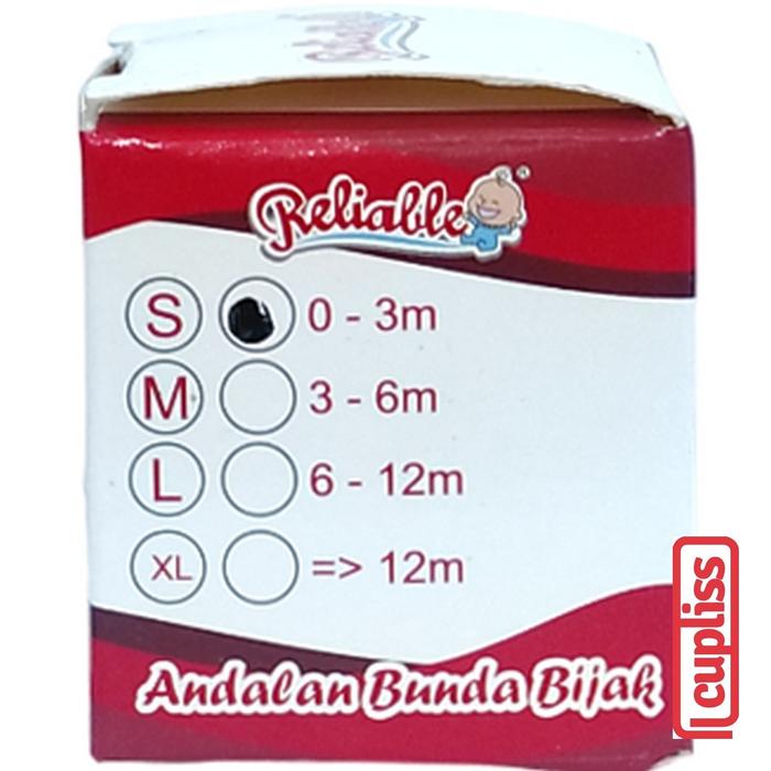 Gambar Reliable Dot Botol Susu Bayi Peristaltic isi 1pcs Kotak Satuan 8854 - S dari Cupliss undefined Tokopedia