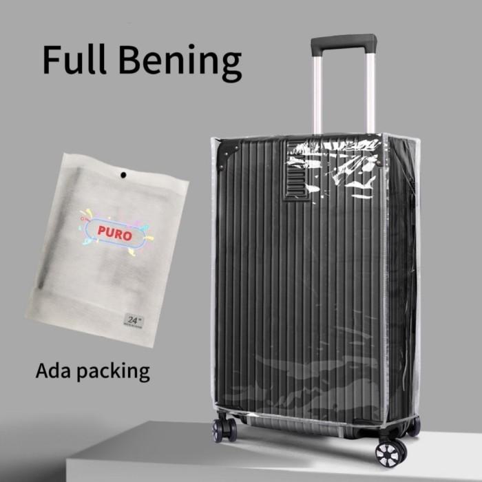 Gambar Cover Pelindung Koper Bagasi Transparant 20 24 28 Inch Waterproof - Full Bening, 20 INCH dari Puro Hardware Store undefined Tokopedia