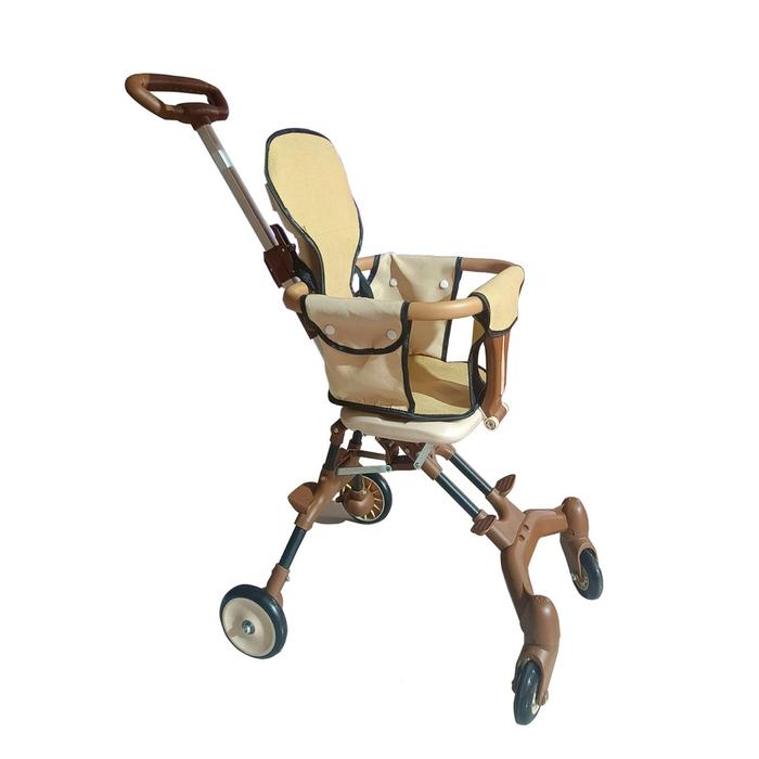 Gambar V-BABY Surabaya Stroller Baby Kereta Dorong Balita Lipat Magic Stroller Baby 2 y Travel / VBABY-Q1（Dapat Diba Menggunakan Sepeda Motor) * - Q1 BROWN+BANTAL dari Aluna cabang 2 undefined Tokopedia