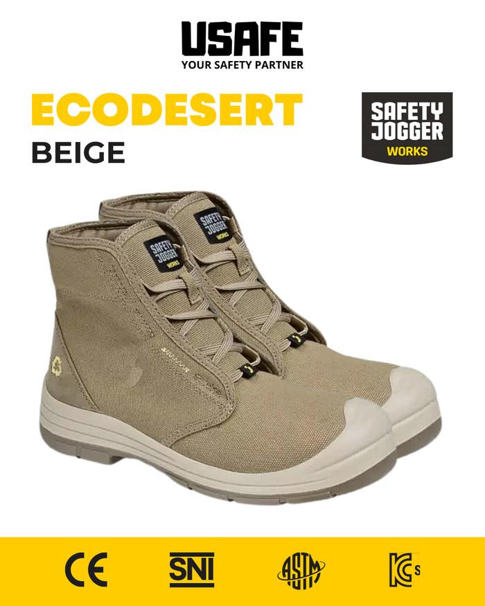 Gambar Reidi Sepatu Safety Jogger ECODESERT Biege S1P MID dari solar35 undefined Tokopedia
