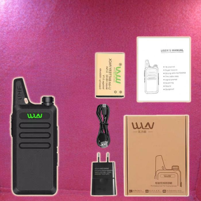 Gambar HT WLN KD-C1 UHF Satuan Garansi KDC1 WLAN WINLAN WALKIE TALKIE - Hitam dari Garden Grosir Mart undefined Tokopedia