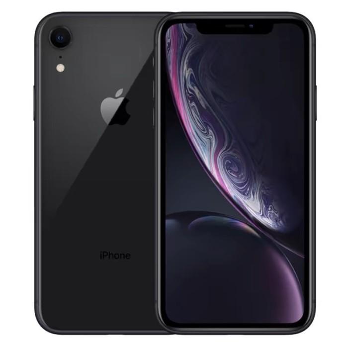 Gambar Apple iPhone XR ROM 64GB 128GB 256GB Second-hand Original Retina IPS LCD A12 Bionic 4G LTE Hexa-core IOS Face ID NFC - Black / 64GB, Wifi only dari Nova applestore undefined Tokopedia