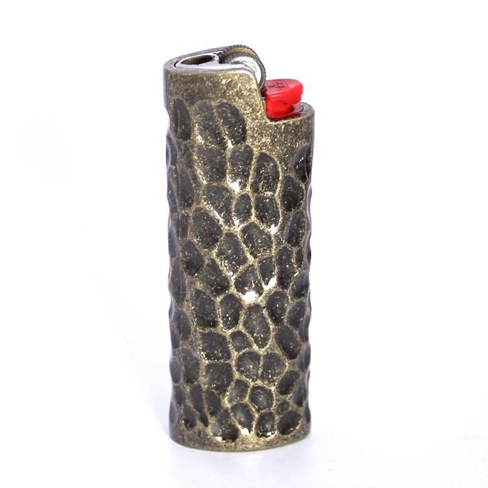 Gambar Retro Heavy Armor Metal Lighter Case Cover Holder For Bic Standard Lighters Sleeve Comfortable Grasp Lighter Shell Type J6 dari toko intan sukmawati undefined Tokopedia