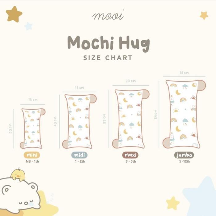 Gambar New Mooi Mochi Hug Bantal Anak Tencel dari bby-store. undefined Tokopedia