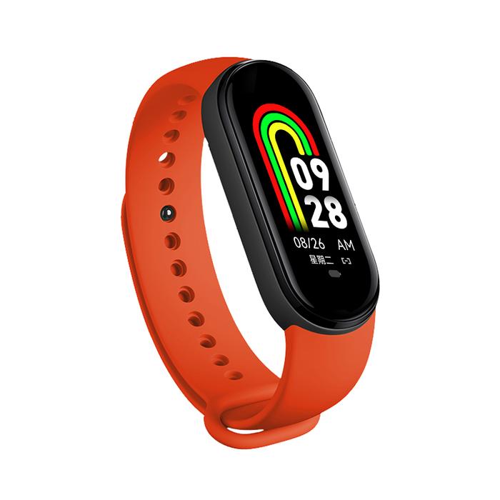 Gambar Cod 100%Original Samsung Mi8 Νϝινιχ M8 Smartwatch M Band 8 New Smartband 8 Play Music Custom Dials Sport Watch Step Count Heart Rate Blood Pressure Monitoring Smartband M8 - Mi8-Red dari EleganStoore undefined Tokopedia