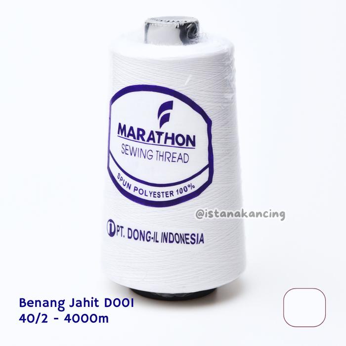 Gambar Benang Jahit Marathon 40/2 | Benang Jahit Katun Marathon Perlengkapan Jahit Part 3 | Istana Kancing - D350 dari Istana Kancing undefined 2 Tokopedia