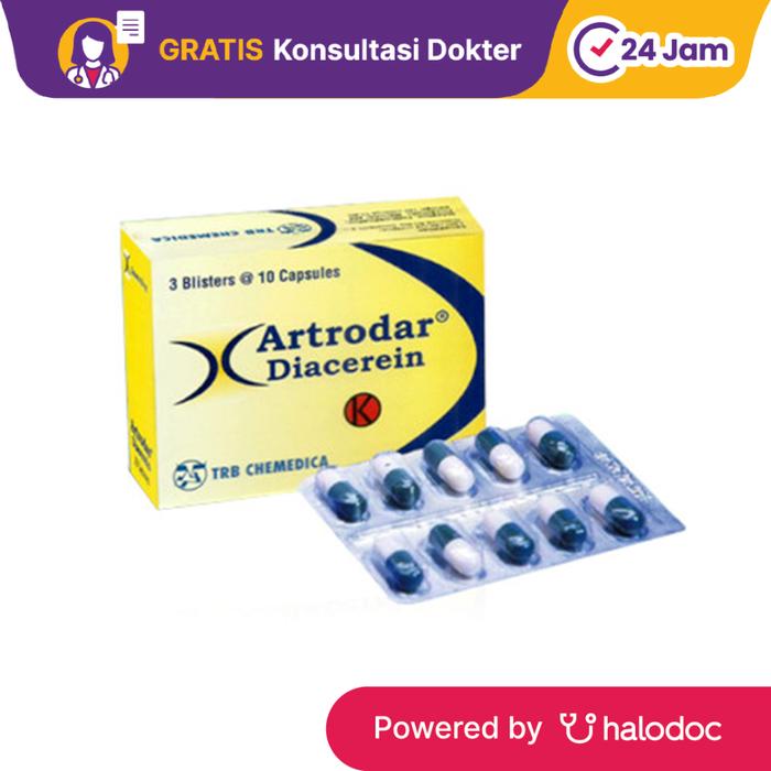 Gambar Artrodar 50 mg 10 Kapsul - Osteoporosis - Halodoc dari Apotek Halomedika Tirta Raya Sidoarjo undefined Tokopedia