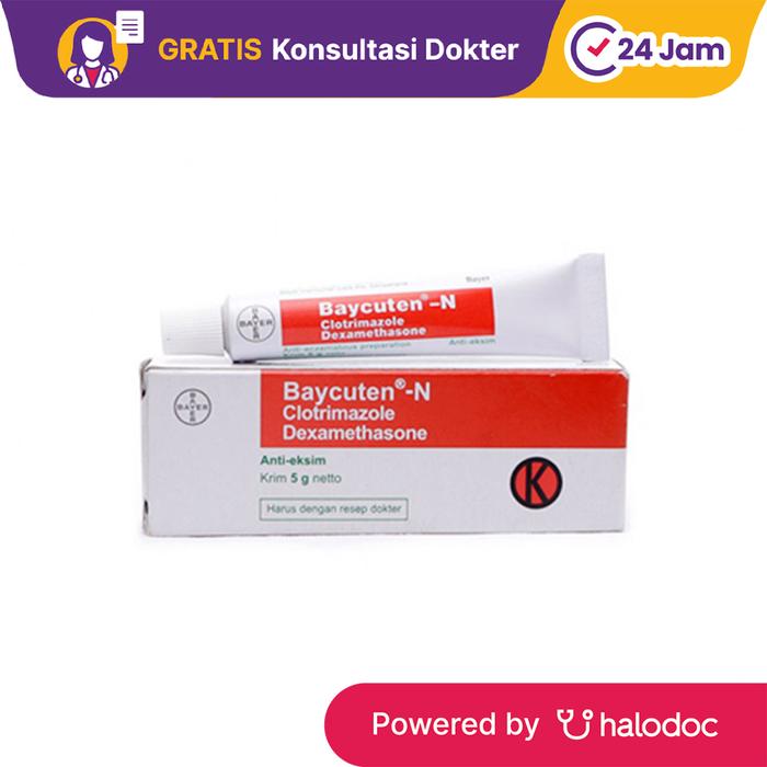 Gambar Baycuten-N Cream 5 g - Infeksi Kulit - Halodoc dari Apotek Halomedika Pancoran Jakarta Selatan undefined Tokopedia