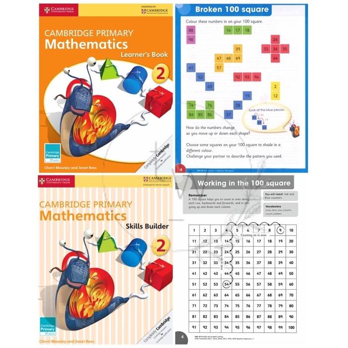 Jual Cambridge Primary Mathematics 1 2 3 4 5 6 Learner’s Book / Skills ...