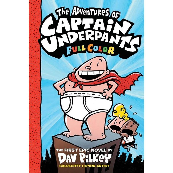Gambar Captain Underpants (12 book series) by Dav Pilkey (English) - Book 1 dari Nawasena Official Books undefined Tokopedia