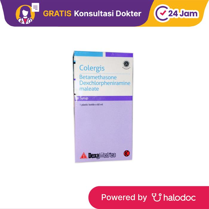 Gambar Colergis Sirup 60 ml - Obat Alergi - Halodoc dari Apotek Halomedika Cicendo undefined Tokopedia