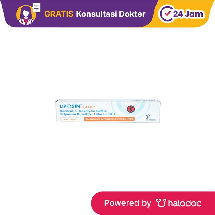 Gambar Liposin Salep 10 g - Infeksi Kulit - Halodoc dari Apotek Kosambi Jakarta Barat undefined Tokopedia