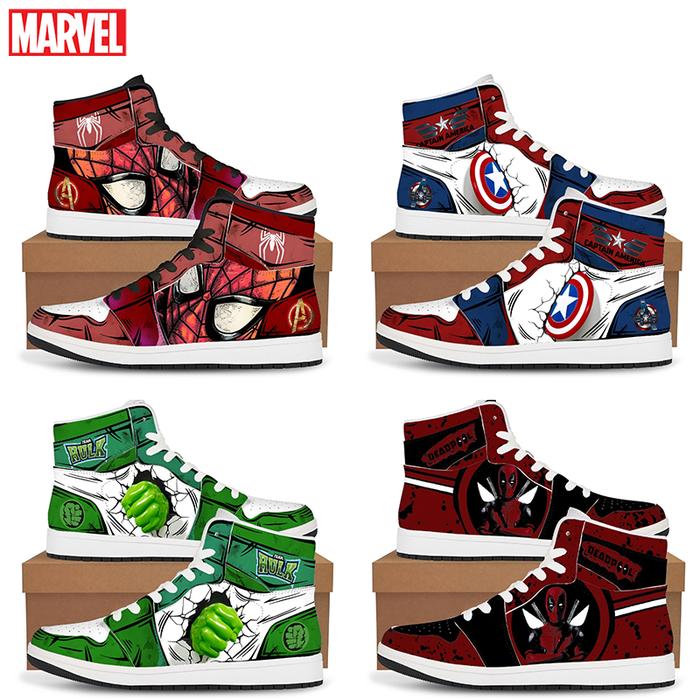 Jual Marvel Anime Movies Sneakers Cartoon Figure Deadpool Hulk