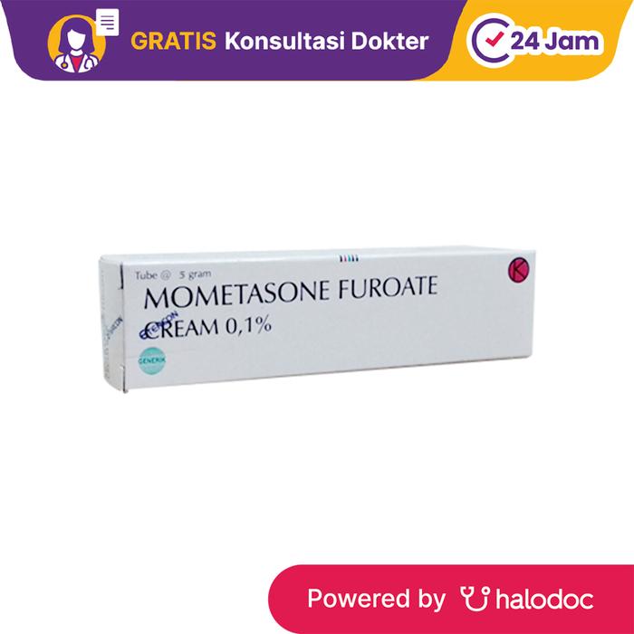 Gambar Mometasone Cream 5 g - Obat Dermatitis & Eksim - Halodoc dari Apotek Halomedika Tirta Raya Sidoarjo undefined Tokopedia