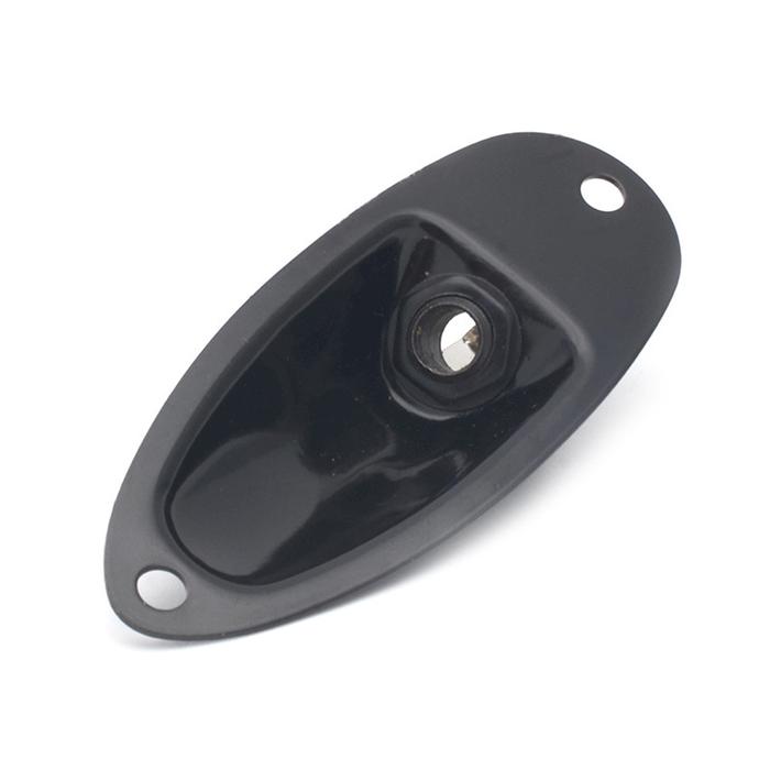 Gambar Jack Plate Gitar Stratocaster Keong Soket Jack Input Output Plat Cover Guitar Elektrik - Black dari Nadiavanza undefined Tokopedia
