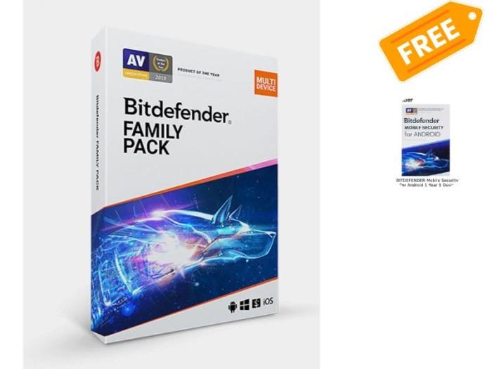 Gambar Dunia Digital New - Bitdefender Family Pack 1 Year 15 Device dari Dunia Digital New undefined Tokopedia