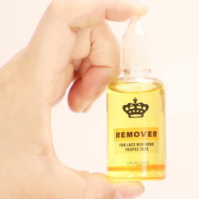 Gambar Wig Toupee Glue Remover / Cairan Pembersih Penghilang Lem Rambut Palsu 30 ml - Kuning dari Nadiavanza undefined Tokopedia