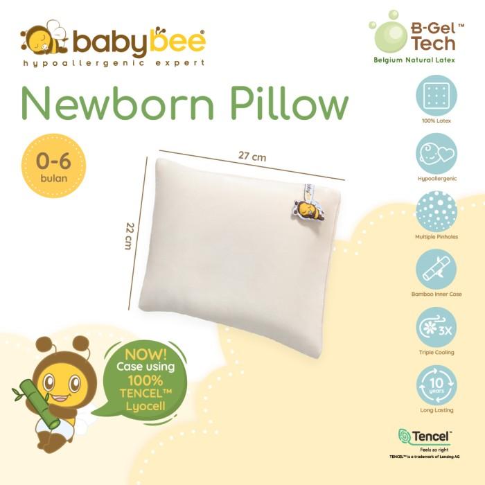 Gambar SN07 Babybee - Newborn Pillow Tencel Case - 100% Latex - Bantal Bayi Peang dari Yuswatulifah8 undefined Tokopedia