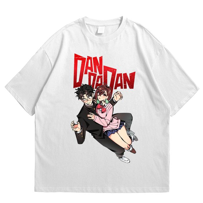 Gambar Kaos Dandadan Momo Ayase Ken Takakura - Unisex Pria Wanita - 24s Cotton Combed - Anime Tokyo - Tshirt Anime - 24s-Hitam, Int:M dari sunopy tokopedia undefined Tokopedia