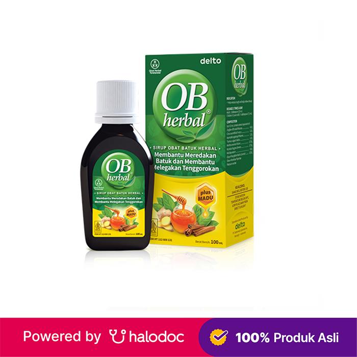 Gambar OB Herbal 100 ml - Obat Batuk & Flu - Halodoc dari Apotek Way Halim Bandar Lampung undefined Tokopedia