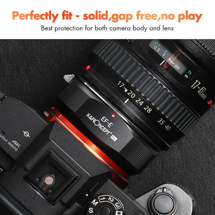 Jual (IMPORT) K&F Concept EOS to E Mount Adapter Compatible for