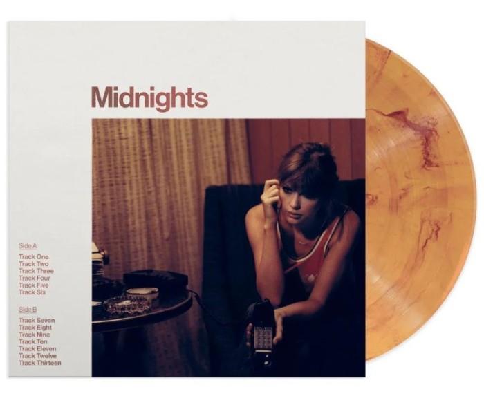 Gambar Vinyl TAYLOR SWIFT - Midnights [Piringan Hitam/LP/PH] - Blood Moon dari PHR Records Jakarta undefined Tokopedia