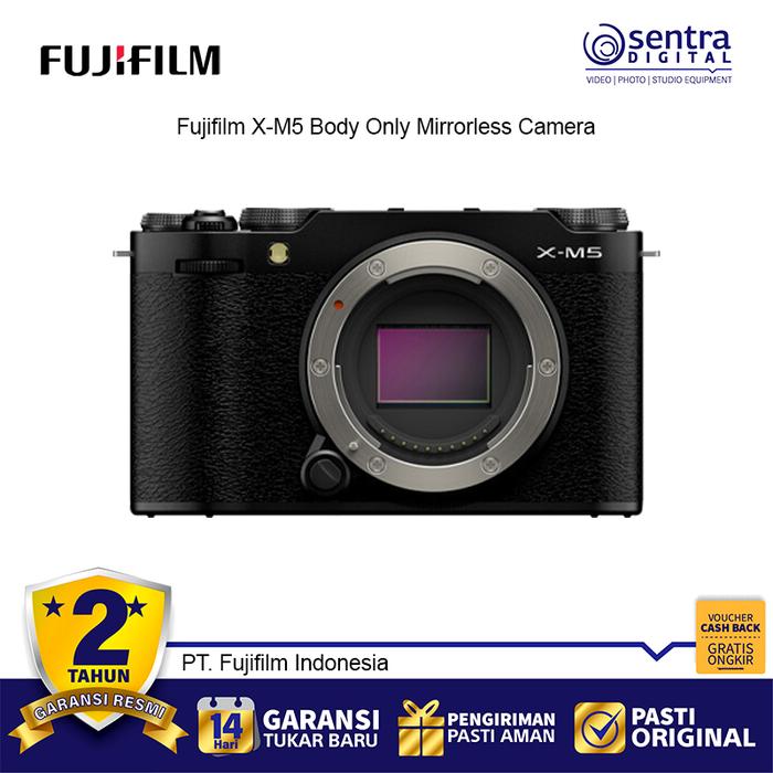 Gambar Fujifilm X-M5 Body Only Mirrorless Camera XM5 - Black dari Sentra Digital Kota Surabaya Tokopedia