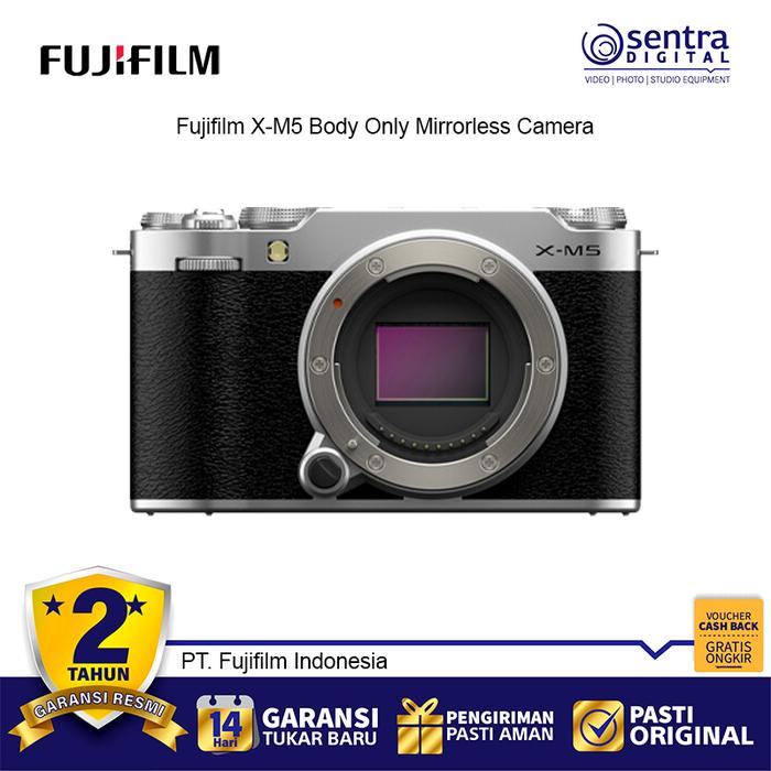 Gambar Fujifilm X-M5 Mirrorless Camera Body Only - Silver dari Sentra Digital Jogja Kab. Sleman Tokopedia