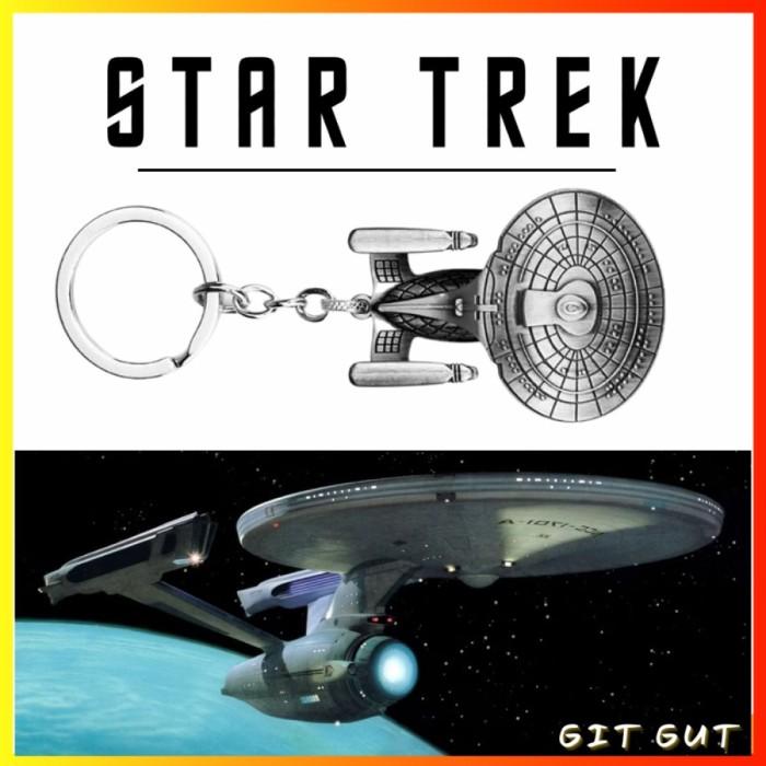 Jual Keychain Gantungan Kunci Star Trek Starship USS Enterprise