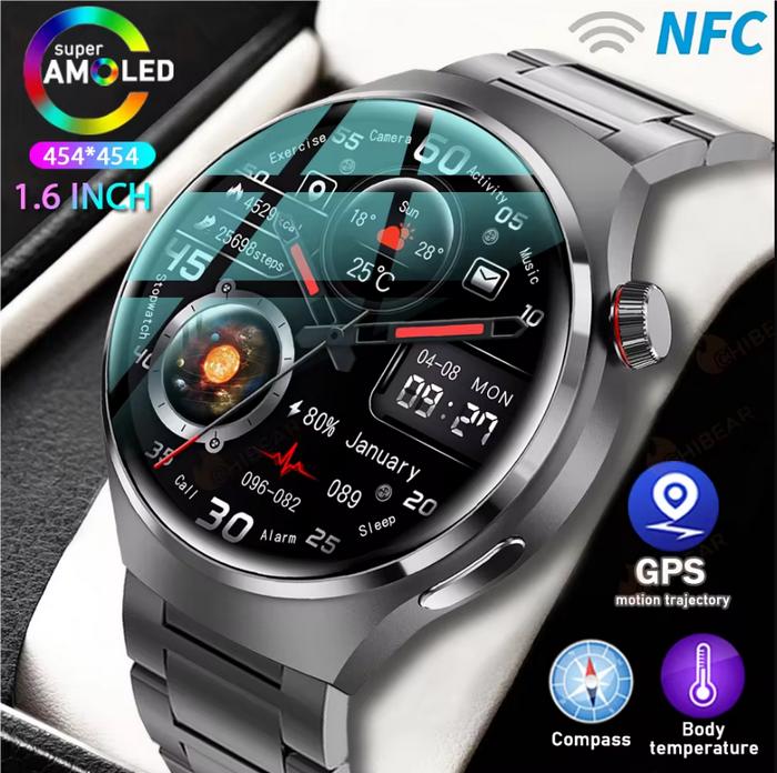 Gt4 Huawei Gt Gps Tracking For HUAWEI GT4 NFC Smart Watch Men GPS