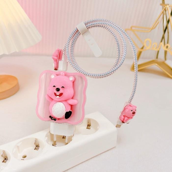 Gambar Pelindung Charger Vivo80w Set 5 Item Pelindung Kabel & Kepala Carger Pelindung Adaptor Untuk Carger Vivo 80w - LOOPY HAPPY dari gestacom undefined Tokopedia