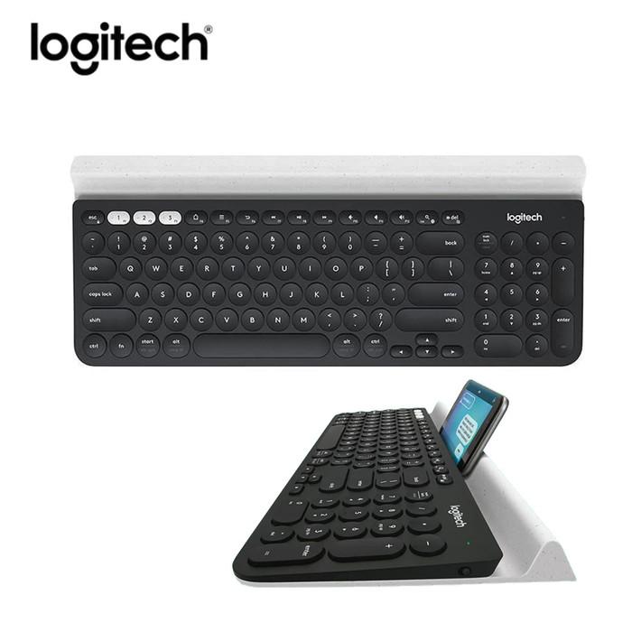 Gambar Keyboard Original Logitech K780 Wireless Bluetooth Dual Mode Switch dari gestacom undefined Tokopedia