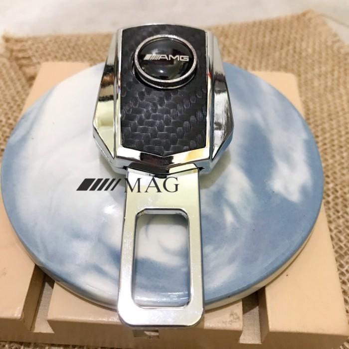 Gambar Seat Belt Buckle Car Alarm Stopper Carbon Seatbuckle Alarm Mobil - AMG dari APS Auto Parts Supply undefined Tokopedia